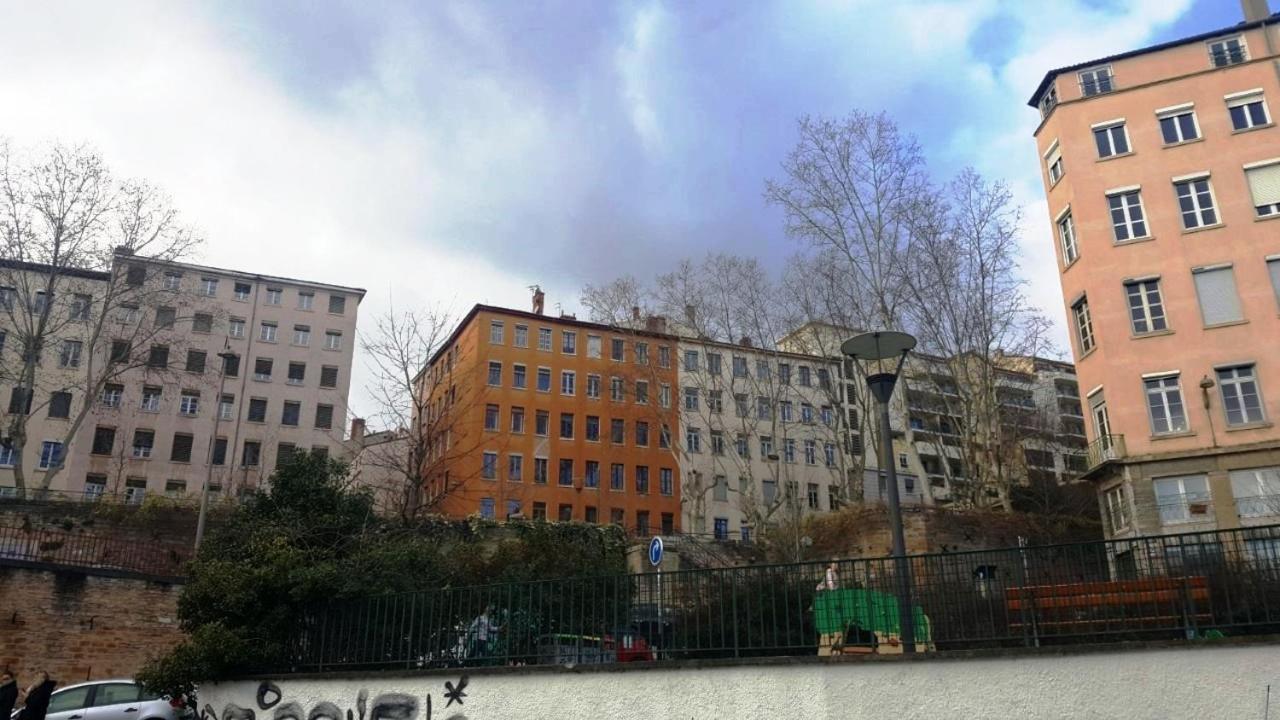 Charmant Appartement Style Canut Pentes Croix Rousse Lione Esterno foto