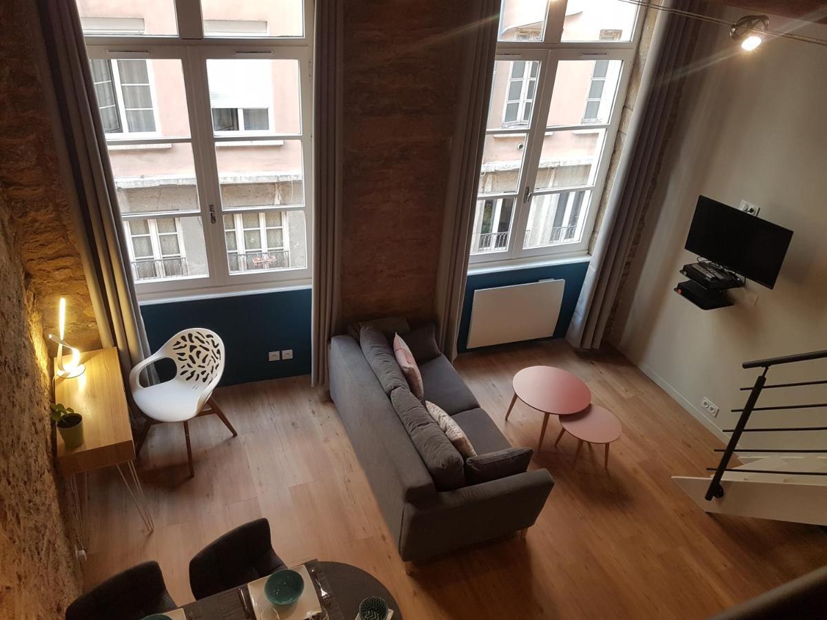 Charmant Appartement Style Canut Pentes Croix Rousse Lione Esterno foto